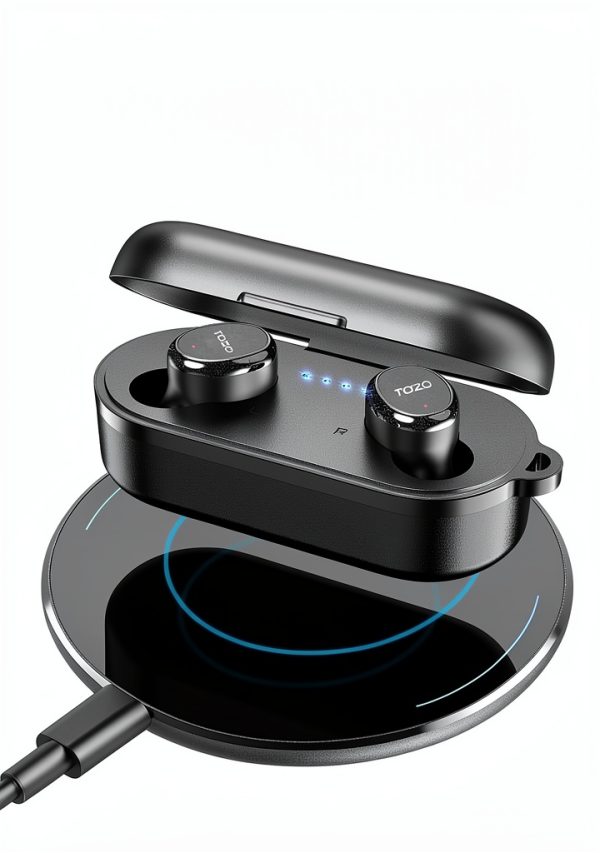 TOZO T10S Wireless Earbuds Bluetooth 52 Waterproof Touch-3