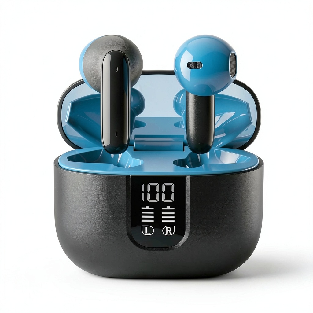 H2O Audio RIPT LITE wireless earbuds in use during a workout