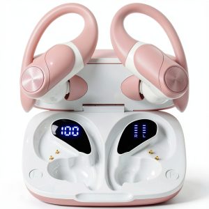 VEAT00L V6 Bluetooth Earbuds 88H Playtime Sport Headphones-0