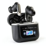 Alpha Digital Bluetooth Earbuds LCD Screen 32Hr Playtime-0