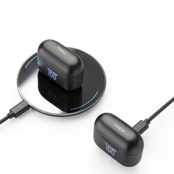 TOZO T20 Wireless Earbuds Waterproof LED Display 48H-2
