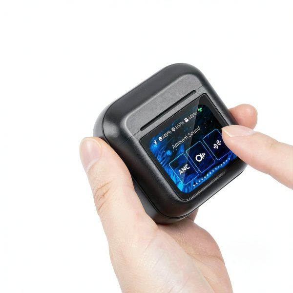 TOZO Noise Canceling Earbuds Touch Screen Wireless Bluetooth-4