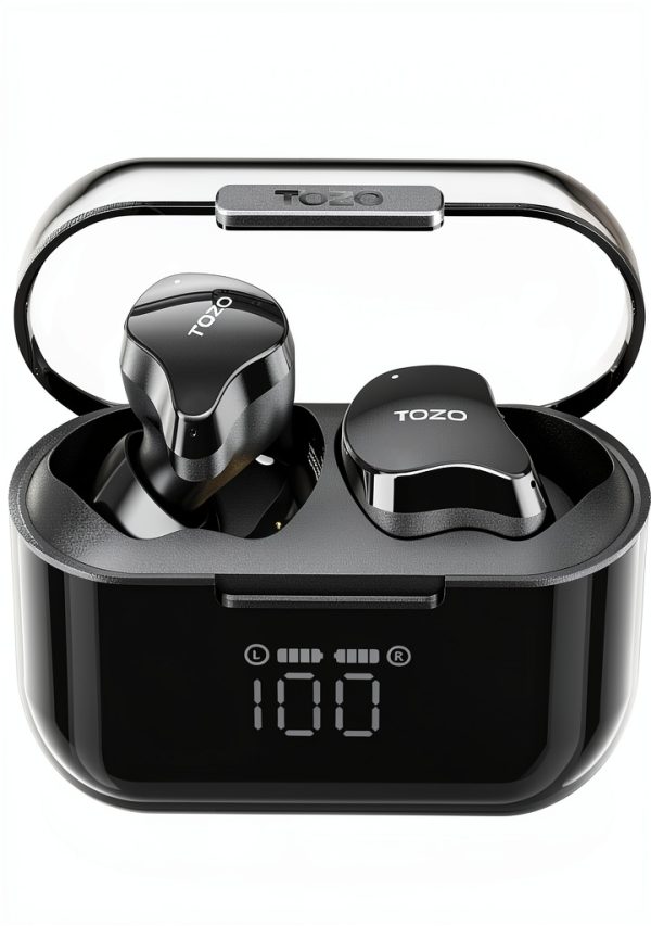 TOZO T18 Wireless Earbuds Bluetooth 53 HiFi Audio IPX8-0