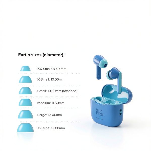 myFirst CareBuds Kids Wireless Earbuds 85dB Volume Limit-3