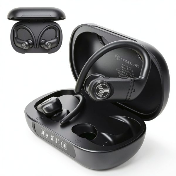 TREBLAB X4 Wireless Earbuds Bluetooth 5.4 IPX5 Waterproof-0