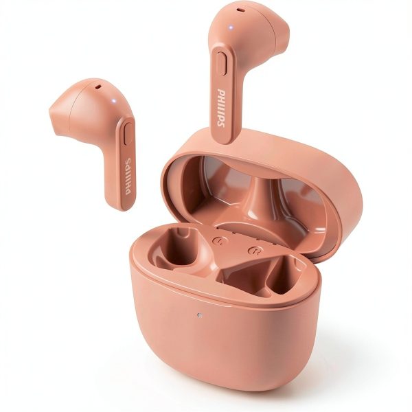Philips True Wireless Earbuds Pink Bluetooth 5.0 Stereo-2