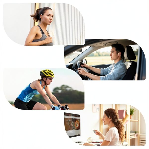 Trigiz Open Ear Wireless Earbuds Bluetooth 5.4 60H Playtime-10