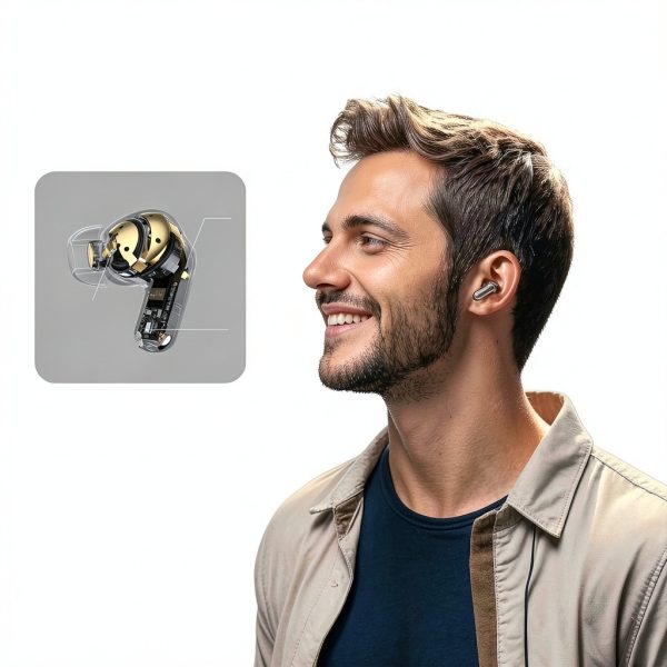 TOZO NC20 Wireless Earbuds Noise Cancelling Hi Res Audio-2