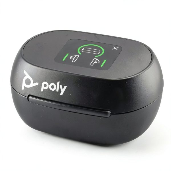 HP Poly True Wireless Earbuds Black Bluetooth Stereo-0