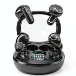 Furno Fusion Black Wireless Earbuds Mini HiFi Bass Stereo-0