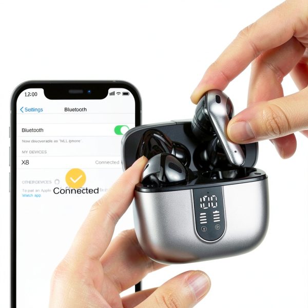 VEATOOL X8 Wireless Earbuds Bluetooth Headphones Waterproof-7