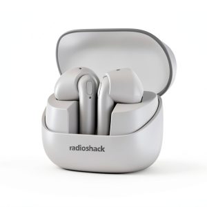RadioShack TWS Earbuds Bluetooth 5.4 Noise Cancelling White-0