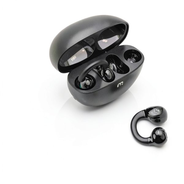 Mybat Pro Clip Open Ear Earbuds Grey Bluetooth 53 Sports-1