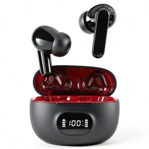 iQ Sound TWS Bluetooth Earphones LED Power Display IPX4-0