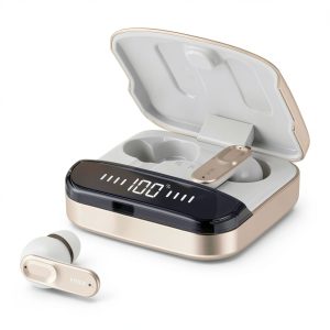 Mixx StreamBuds Ultra Mini TWS Bluetooth Earbuds Gold-0